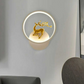 Ojaro Modern Deer LED Wall Light for Bedroom, Living Room & Dining Area