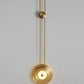 Hdc Morden Golden Plate LED Wall Light