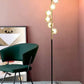 Hdc Loft Style Amber Bubble Bar Floor Lamp