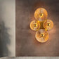 Hdc Lotus Leaves LED Glass Wall Light