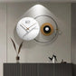 Hdc Modern Creative Metal Wall Clock For Living Room, Bedroom, Home Decor