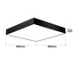 Hdc LED Solid Square Office Led Pendant Hanging Lamp