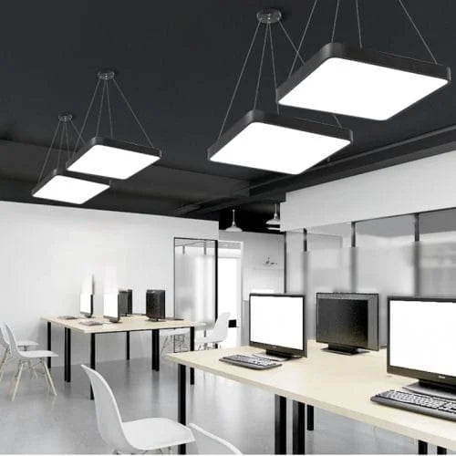 Hdc LED Solid Square Office Led Pendant Hanging Lamp