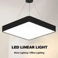 Hdc LED Solid Square Office Led Pendant Hanging Lamp