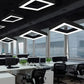 Hdc LED Hollow Square Office Led Pendant Hanging Lamp