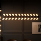 Hdc Modern 33 Light Branch Linear Chandelier Sculptural LED Pendant Light