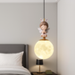 Hdc Kids’ Fairy Moon Pendant Light LED Ceiling Lamp Pendant Light for Childrens Room Bedroom Nursery Kids Lights