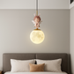 Hdc Kids’ Fairy Moon Pendant Light LED Ceiling Lamp Pendant Light for Childrens Room Bedroom Nursery Kids Lights