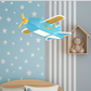 Hdc Children's Room LED Airplane Ceiling Light Indoor Playground Boy's Bedroom Chandelier