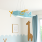 Hdc Children's Room LED Airplane Ceiling Light Indoor Playground Boy's Bedroom Chandelier