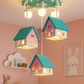 Hdc Whimsical House Ceiling Light – Kids Room Pendant with Colorful Cottage Design & Soft Warm Glow | Perfect for Girls' Bedrooms & Nurseries