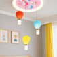 Hdc Creative Design Cartoon Cloud Balloon Light Warm Bedroom Children's Room Ceiling Light