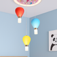 Hdc Creative Design Cartoon Cloud Balloon Light Warm Bedroom Children's Room Ceiling Light