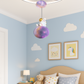 Hdc Galaxy Moon Astronaut Ceiling Light 3D Planet & Moon Design with Starry Glow | Ideal for Space-Themed Kids’ Bedrooms