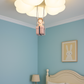 Hdc Cloud Angel Ceiling Light – Heart-Shaped Cloud Design with Hanging Angel Doll