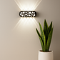HDC Modern Black Dual Beam Artistic Bubble Design LED Outdoor Wall Light