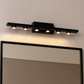 Hdc 7 Led Cob Golden Body Led Wall Light Mirror Vanity Picture Lamp - Warm White