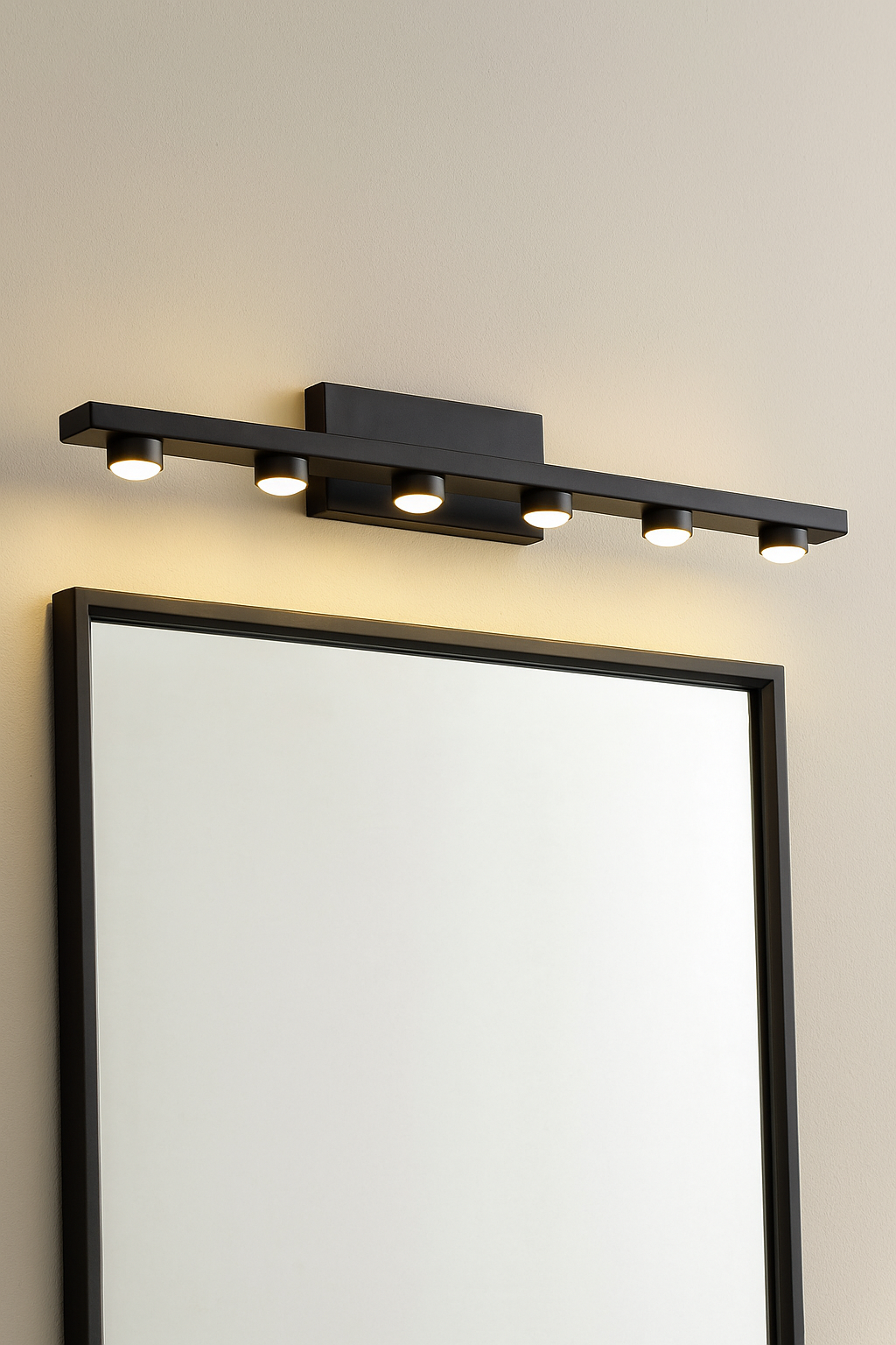 Hdc 7 Led Cob Golden Body Led Wall Light Mirror Vanity Picture Lamp - Warm White