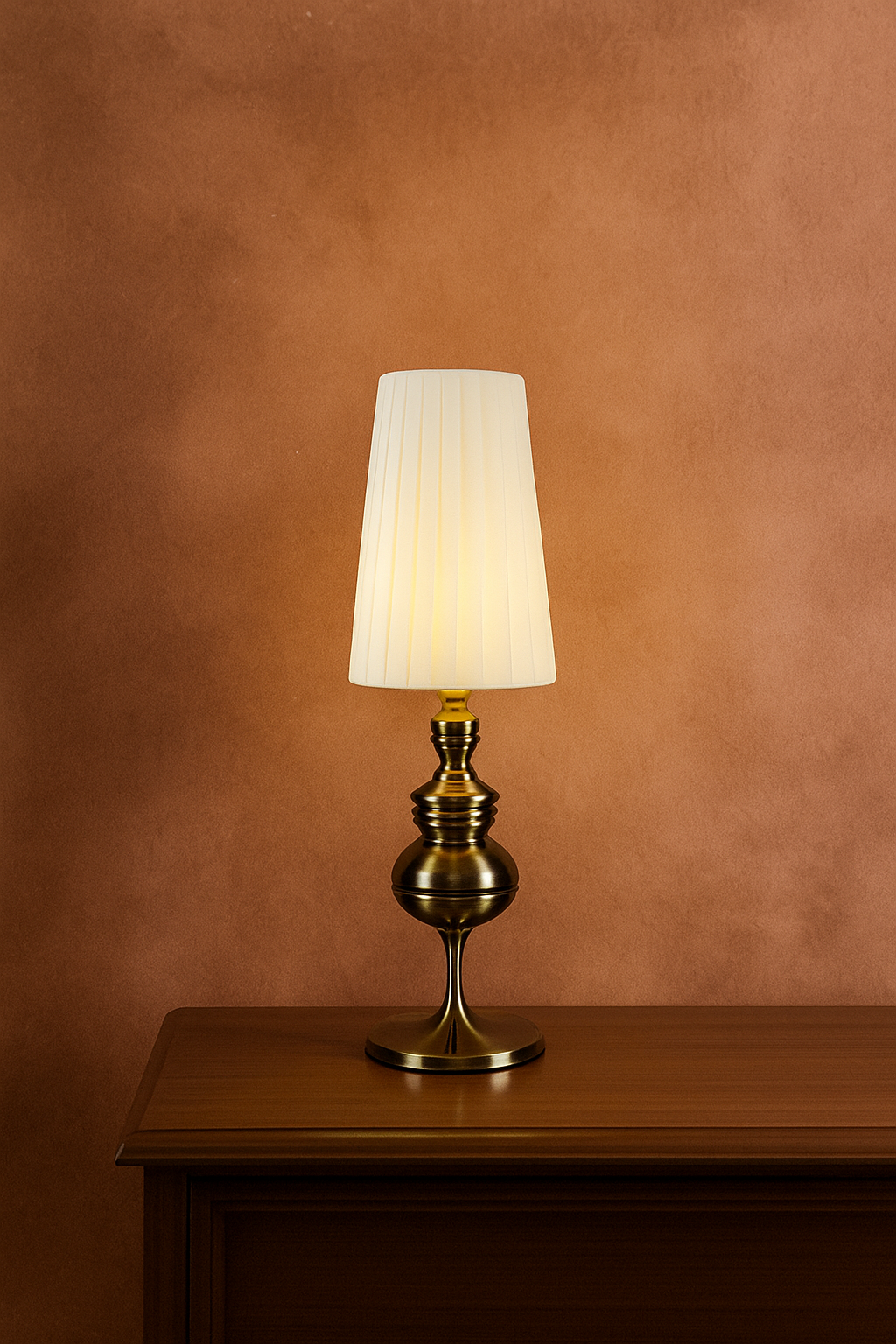 Hdc Contemperary style Table Lamp with fabric shade