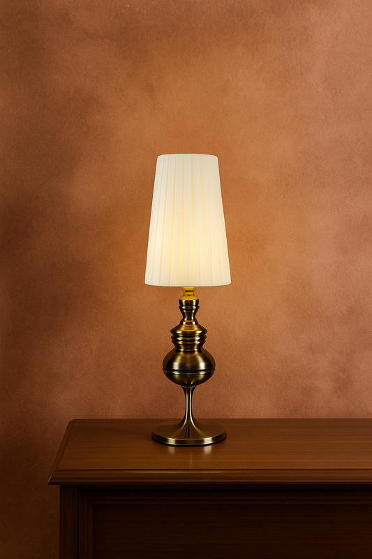 Hdc Contemperary style Table Lamp with fabric shade