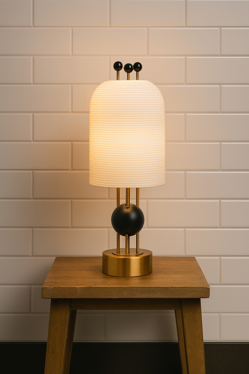 HDC Postmodern minimalist creative bedside table lamp designer model room bedroom living room study glass floor lamp