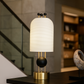 HDC Postmodern minimalist creative bedside table lamp designer model room bedroom living room study glass floor lamp