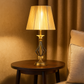 Hdc Contemperary style Table Lamp with fabric shade
