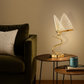 HDC Led Butterfly Gold Desk Table Lamp Gold Base For Home And Office Use - Warm White