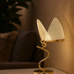 HDC Led Butterfly Gold Desk Table Lamp Gold Base For Home And Office Use - Warm White