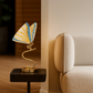 HDC Led Rainbow Butterfly Gold Desk Table Lamp Gold Base For Home And Office Use - Warm White