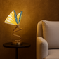 HDC Led Rainbow Butterfly Gold Desk Table Lamp Gold Base For Home And Office Use - Warm White