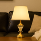 Hdc Contemperary style Table Lamp with fabric shade