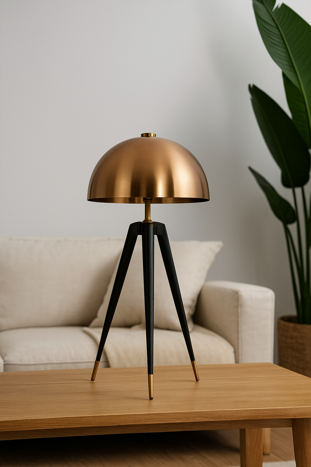 Hdc Mushroom Metal Plated Home Deco Designer Standing Lamp Table Lamp