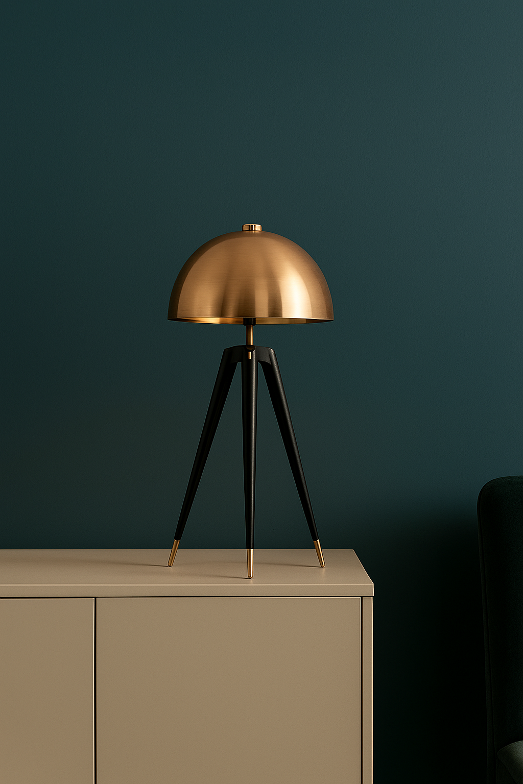 Hdc Mushroom Metal Plated Home Deco Designer Standing Lamp Table Lamp