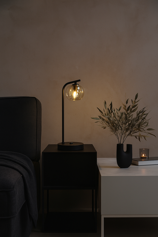 HDC All copper table lamp creative bedroom bedside lamp modern minimalist decorative table lamp