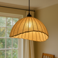 HDC Woven Fabric Dome Pendant Light for Living Room