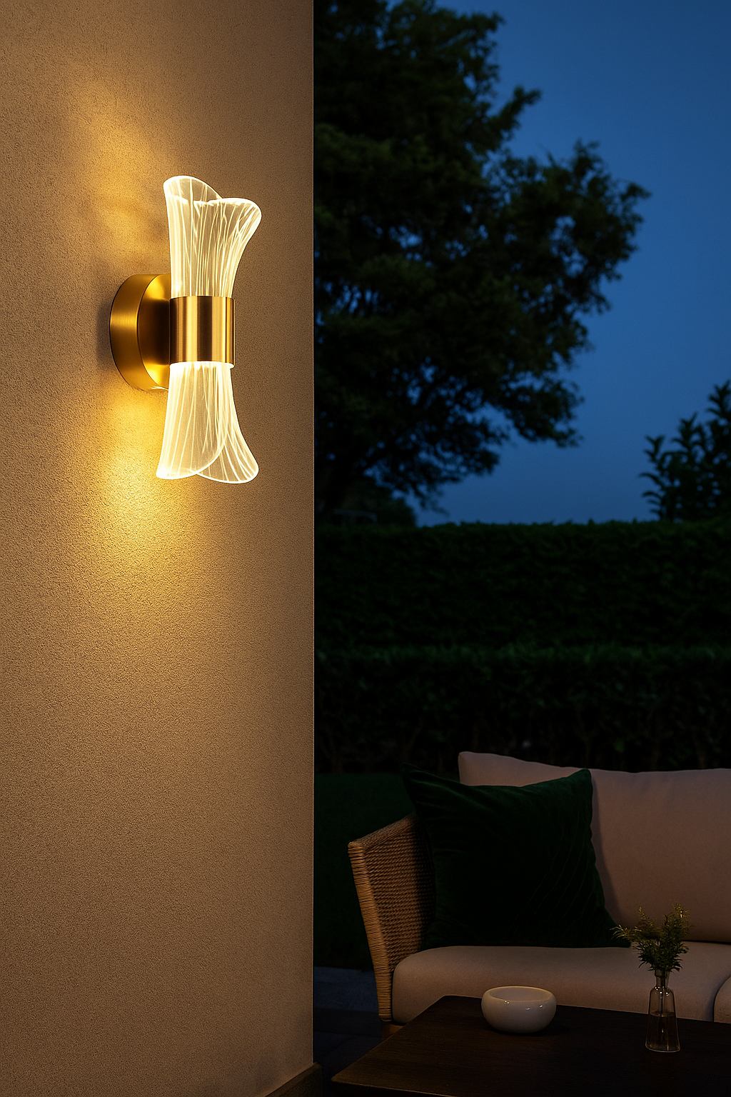 HDC Modern Acrylic LED Wall Lamp For Living Room