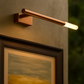 Hdc Minimalist Rose Gold Sleek LED Picture Wall Light- Tricolor