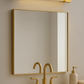 Hdc 18W Gold Linear LED Mirror & Vanity Fixture Wall Light – Tricolor