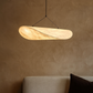 HDC Modern Curved Shell Pendant Light – Sculptural Warm LED Ceiling Lamp for Dining, Lounge & Contemporary Interiors
