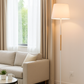 Hdc Nordic Floor Lamp With metal body and linen shade