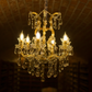 HDC 7 Lights Imperial Crystal Crown Italian Chandelier For Dining Hall