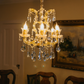 HDC 7 Lights Imperial Crystal Crown Italian Chandelier For Dining Hall
