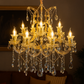 HDC 13 Lights Imperial Crystal Crown Italian Chandelier For Living Room