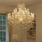 HDC 25 Lights Imperial Crystal Crown Italian Chandelier For Dining Room