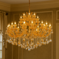 HDC 25 Lights Royal Amber Cascade Italian Chandelier For Living Room