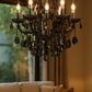 HDC 7 Lights Elegant Smoke Crystal Italian Chandelier For Living Room