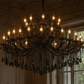 HDC 25 Lights Smoke Crystal Italian Chandelier For Living Room