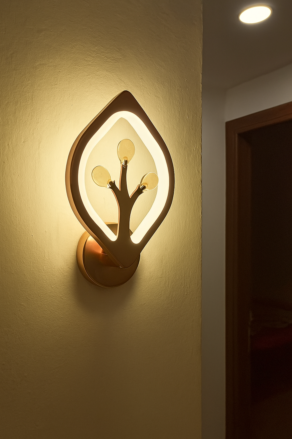 HDC Artistic LED Tree Wall Light For Living Room