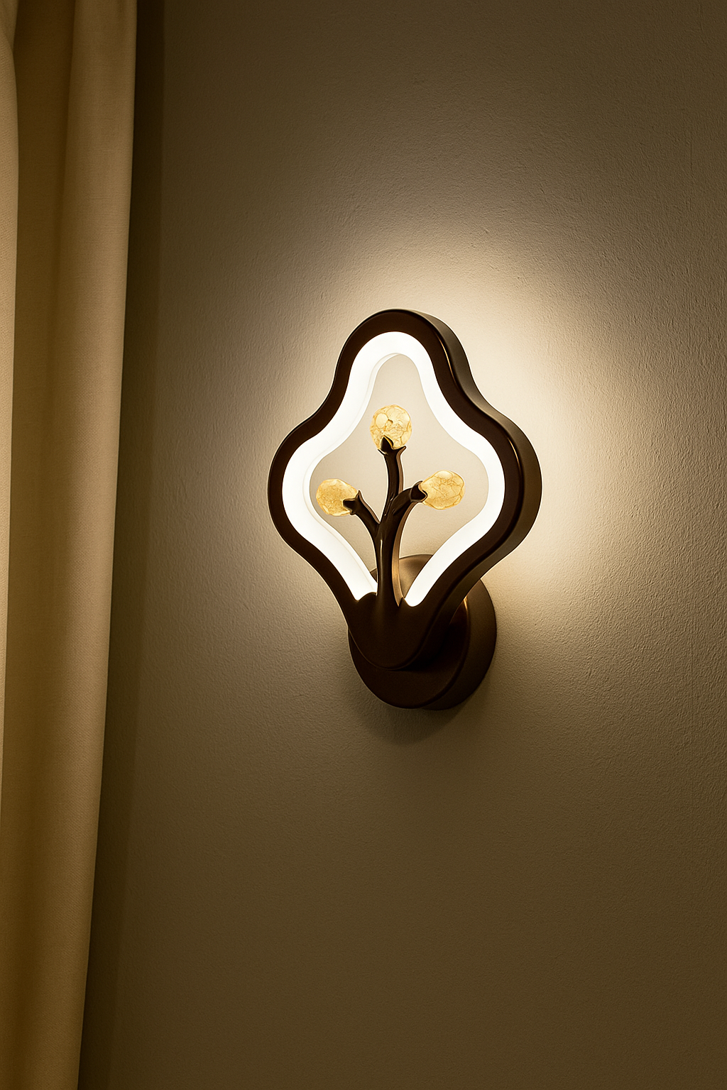 HDC Artistic LED Tree Wall Light For Living Room